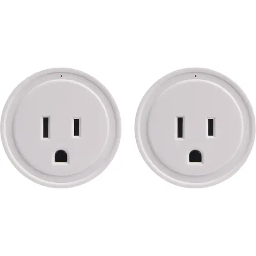 125V 1-Outlet Indoor Smart WiFi Plug White - pack of 2 125V 1-Outlet Indoor Smart WiFi Plug White - pack of 2