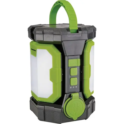 Voyager 5000 Lm. LED Jobsite Lantern with 3-Way Power Voyager 5000 Lm. LED Jobsite Lantern with 3-Way Power