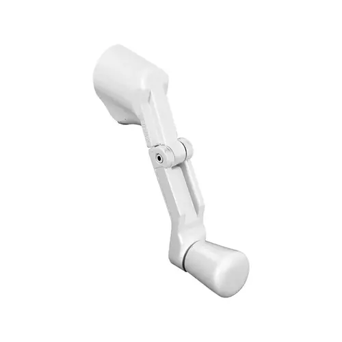 Folding Casement Crank Handle (11/32" Spline), White Fits Truth Entrygard Operators - pack of 2 Folding Casement Crank Handle (11/32" Spline), White Fits Truth Entrygard Operators - pack of 2