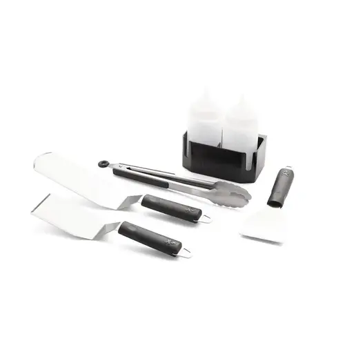 Griddle Essential Kit, Stainless Steel Blade, Soft-Touch Handle - pack of 7