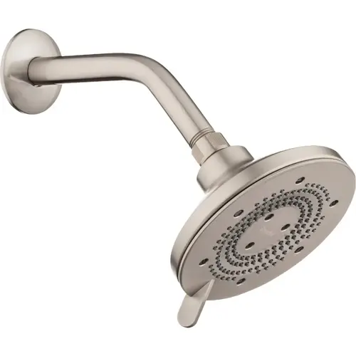 Nebia Yuba 5-Setting Fixed Showerhead, Brushed Nickel