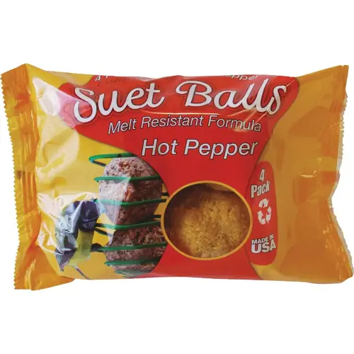 Suet Cakes, Hot Pepper Blend, 16 oz., 4-Pk.
