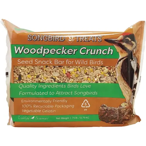 Songbird Treats 1.75 Lb. Woodpecker Crunch Seed Bar Songbird Treats 1.75 Lb. Woodpecker Crunch Seed Bar