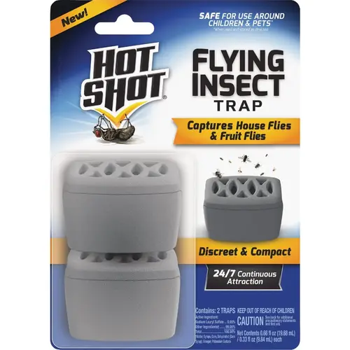 Hot Shot Flying Insect Trap, Liquid, Home