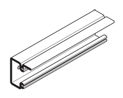 CRL-U.S. Aluminum AP854 Shear Block for 8" Intermediate Horizontals, with Screws Mill - pack of 20