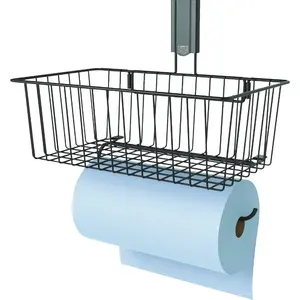 GATOR MAGNETICS, LLC 300058 14 In. Black Magnetic Basket With Towel Holder