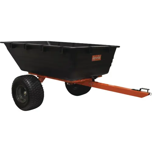 1000 Lb. ATV/UTV Poly Swivel Tow-Behind Dump Cart