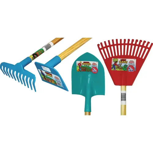 Little Diggers Kids Garden Tool Display