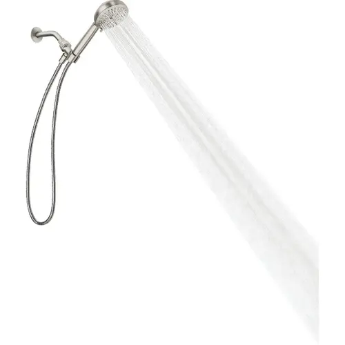 Hydro Energetix Spot Resistant Brushed Nickel 7-Function Handheld Shower Hydro Energetix Spot Resistant Brushed Nickel 7-Function Handheld Shower