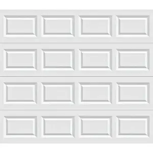 HOLMES PRODUCTS A632158 Bronze Series 8 Ft. W x 7 Ft. H White Steel Garage Door w/Extension Springs