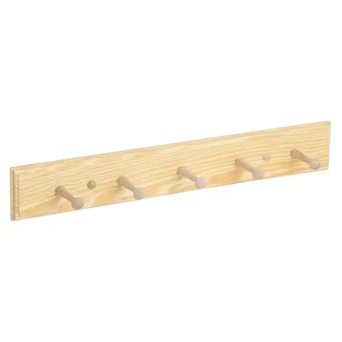 Wood 24 In. Shaker Peg Rack Wood 24 In. Shaker Peg Rack