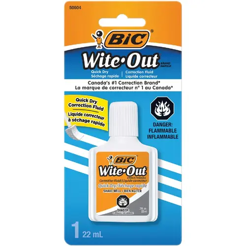 Wite-Out Plus 0.7 Fl. Oz. Foam Brush Applicator Correction Fluid Wite-Out Plus 0.7 Fl. Oz. Foam Brush Applicator Correction Fluid