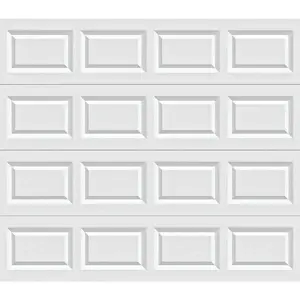 HOLMES PRODUCTS A632163 Bronze Series 9 Ft. W x 7 Ft. H White Steel Garage Door w/Extension Springs