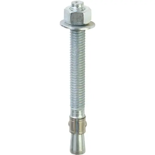 1/4 In. x 2-1/4 In. Zinc Wedge Anchor Bolt 1/4 In. x 2-1/4 In. Zinc Wedge Anchor Bolt