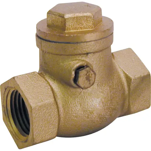 ProLine Brass 2 In. FIP x 2 In. FIP Lead-Free Swing Check Valve - Lead-Free ProLine Brass 2 In. FIP x 2 In. FIP Lead-Free Swing Check Valve - Lead-Free
