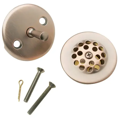 Venetian Bronze Trip Lever Bath Drain Trim Kit