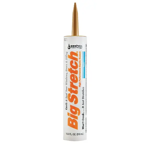 Big Stretch 10.5 Oz. Acrylic Elastomeric Caulk, Tan Big Stretch 10.5 Oz. Acrylic Elastomeric Caulk, Tan