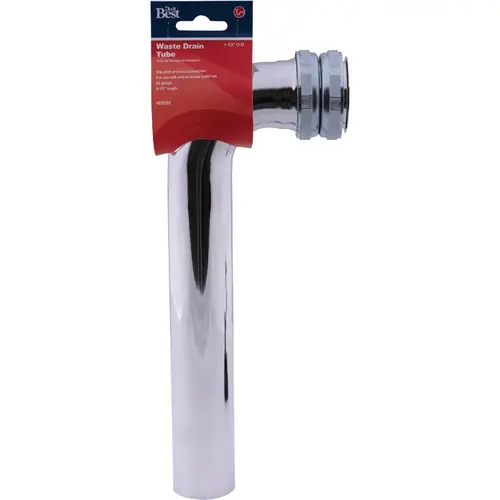 1-1/2 In. x 9-1/2 In. Chrome Plated Waste Arm 1-1/2 In. x 9-1/2 In. Chrome Plated Waste Arm