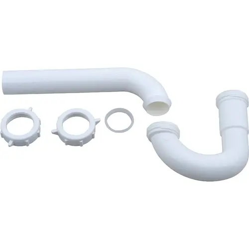 1-1/4 In. White Plastic P-Trap 1-1/4 In. White Plastic P-Trap