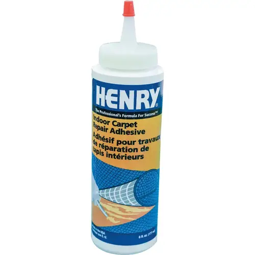 Henry Indoor Carpet Repair Adhesive, 6 Oz. Henry Indoor Carpet Repair Adhesive, 6 Oz.