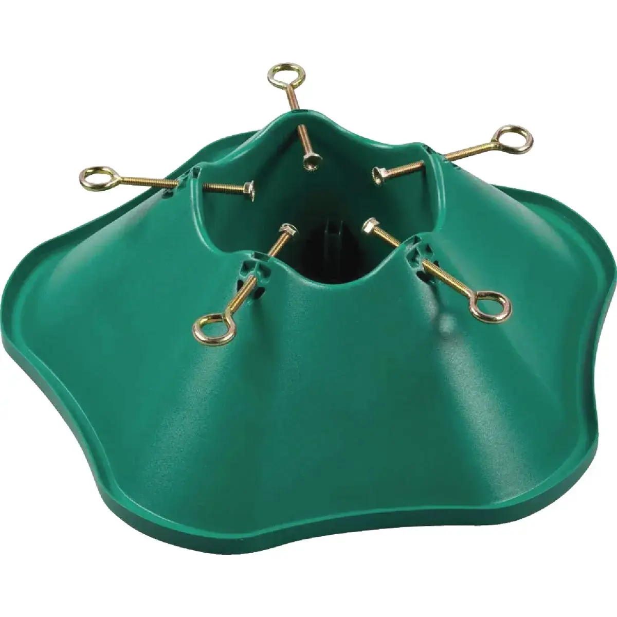 National Holidays 506-ST Christmas Tree Stand, Green Plastic, 6 Ft