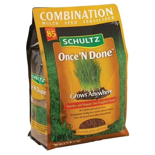 Once 'N Done 3.75 Lb. 85 Sq. Ft. Coverage Sun & Shade Grass Patch & Repair