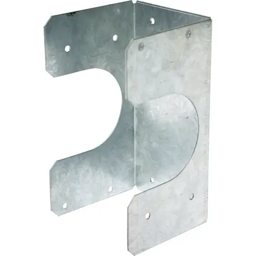 2 - 2x Galvanized Steel 16 Gauge Stud Shoe 2 - 2x Galvanized Steel 16 Gauge Stud Shoe