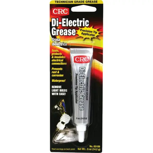 0.5 Oz. Tube Di-Electric Grease White 0.5 Oz. Tube Di-Electric Grease White