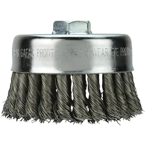 4 In. Crimped .012 In. / .014 In. Angle Grinder Wire Brush 4 In. Crimped .012 In. / .014 In. Angle Grinder Wire Brush