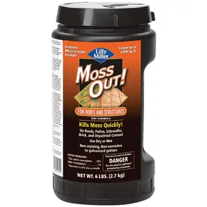 Lilly Miller 100099153 MOSS OUT! 6 Lb. Ready To Use Granules Moss & Algae Killer