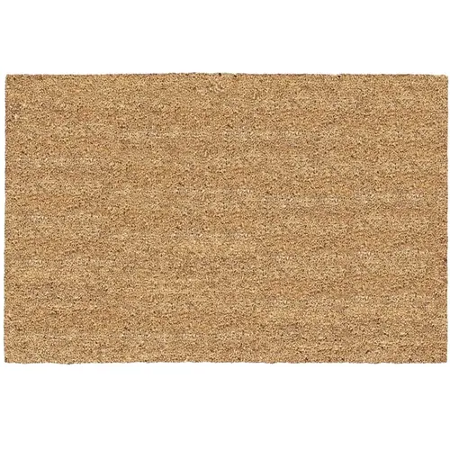 Tan 24 In. x 36 In. Coir/Vinyl Door Mat