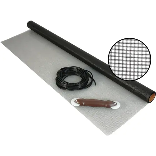 BetterVue 36 In. x 84 In. Black Fiberglass Screen Kit BetterVue 36 In. x 84 In. Black Fiberglass Screen Kit