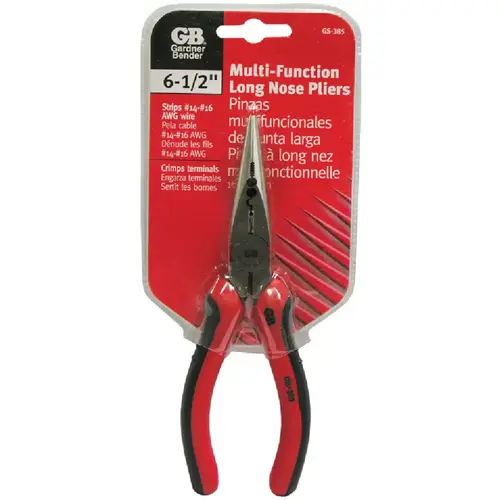 6-1/2 In. Multi-Function Long Nose Pliers