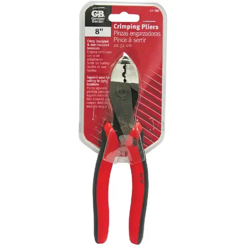 8 In. High Carbon Alloy Steel Crimping Tool Pliers