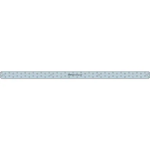 3 in. W. x 66 in. L. Steel 14 Gauge Strap Tie 3 in. W. x 66 in. L. Steel 14 Gauge Strap Tie