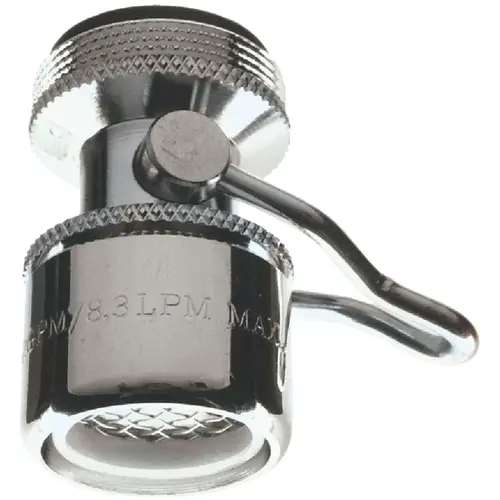 1.5 GPM Dual Thread Faucet Aerator with On/Off Switch