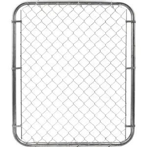 Yard Gard 3283ADJ48 Single Walk 48 In. H. Adjustable Chain Link Gate