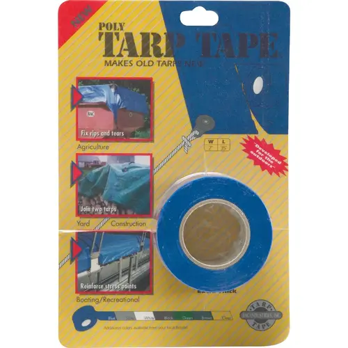 35 Ft. x 2 In. Blue Tarp Repair Tape