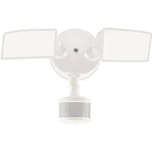 Lumen Selectable White Square Head Motion Activated LED Floodlight Fixture Lumen Selectable White Square Head Motion Activated LED Floodlight Fixture