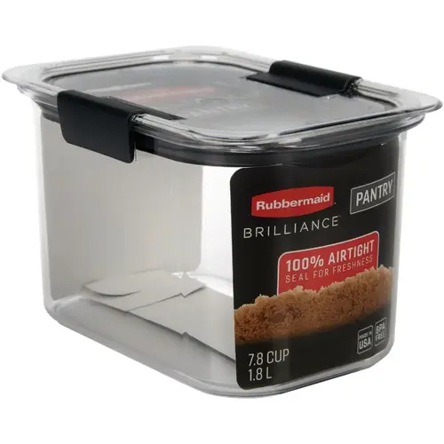 Brilliance 7.8 Cup Brown Sugar Pantry Airtight Food Storage Container Brilliance 7.8 Cup Brown Sugar Pantry Airtight Food Storage Container