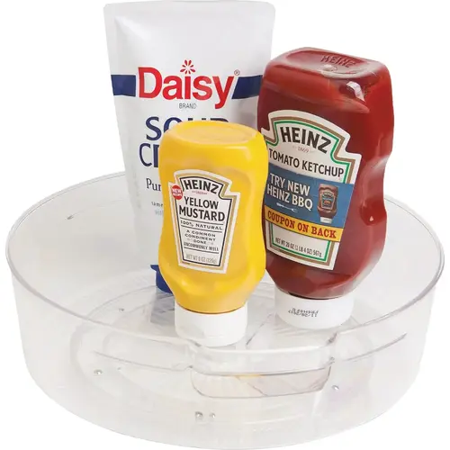 Clear-ly Organized 11.5 In. Dia. Clear Plastic Turntable