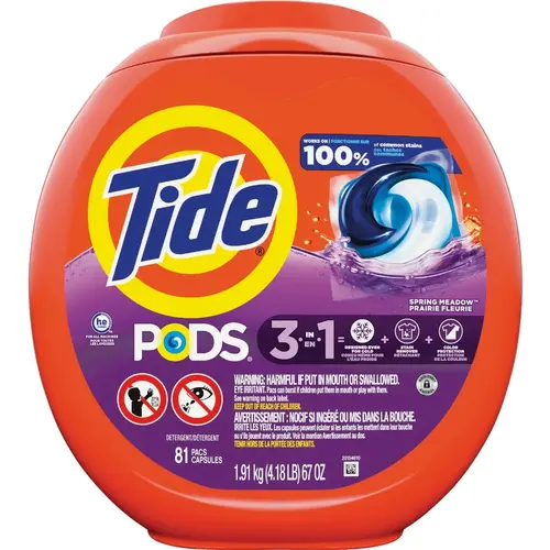 Pods Spring Meadow HE Liquid Laundry Detergent Soap Pacs (81-Count) Pods Spring Meadow HE Liquid Laundry Detergent Soap Pacs (81-Count)