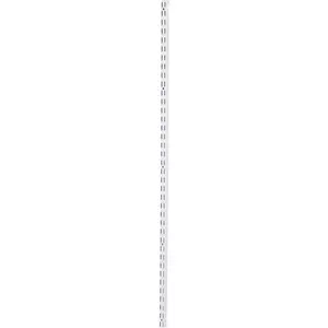 Rubbermaid FG3Q7400WHT FastTrack 47.5 In. White Upright Rail
