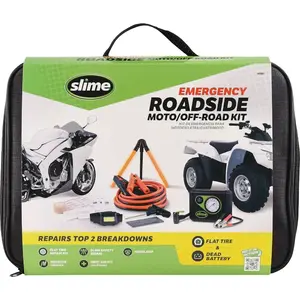 Slime 50161 Moto/Off-Road Emergency Roadside Kit