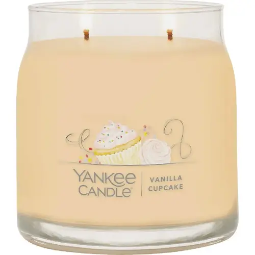 13 Oz. Vanilla Cupcake Medium Jar Candle Creme 13 Oz. Vanilla Cupcake Medium Jar Candle Creme