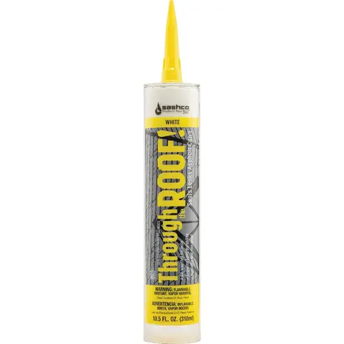 Through the Roof! 10.5 Oz. White Low VOC Roof Sealant