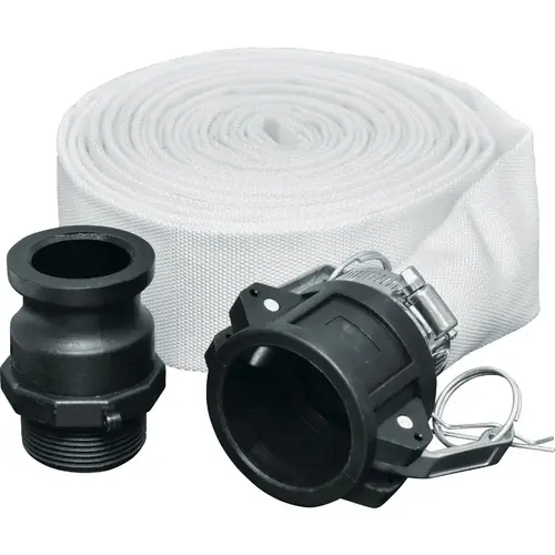 Universal 25 Ft. Utility Pump Industiral Discharge Hose Kit Universal 25 Ft. Utility Pump Industiral Discharge Hose Kit