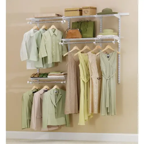 Configurations 3 Ft. to 6 Ft. No-Cut Adjustable Closet Kit