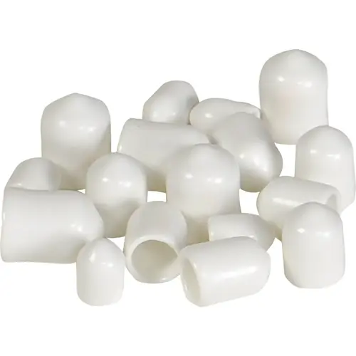 Endcap White - pack of 14