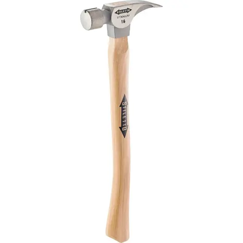 16 Oz. Smooth-Face Framing Hammer with Hickory Handle